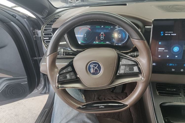 Used BYD Han 2022 EV Genesis Edition 715 km Front-Wheel-Drive Flagship Model Steering Wheel