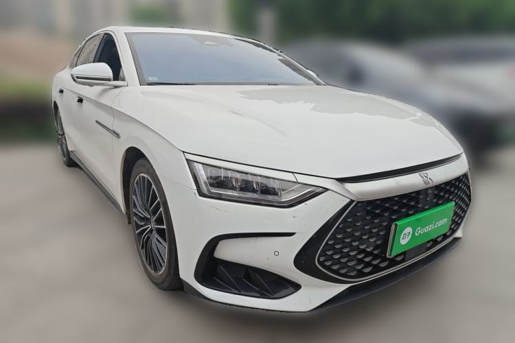 Used BYD Han 2022 DM-i 121KM Prestige Model Front Right 45 Deg