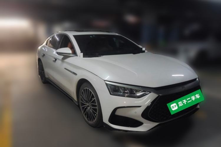 Used BYD Han 2022 DM-i 121KM Luxury Model Front Right 45 Deg