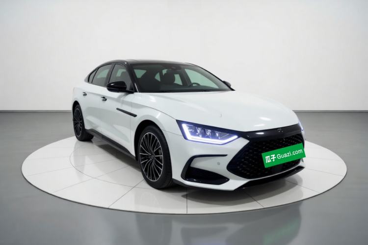 Used BYD Han 2022 DM-i 121KM Prestige Model Front Right 45 Deg