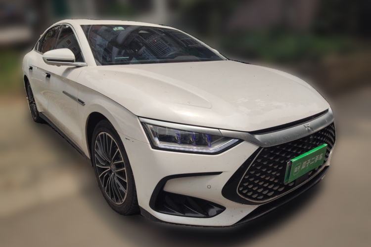 Used BYD Han 2022 DM-i 121KM Luxury Model Front Right 45 Deg