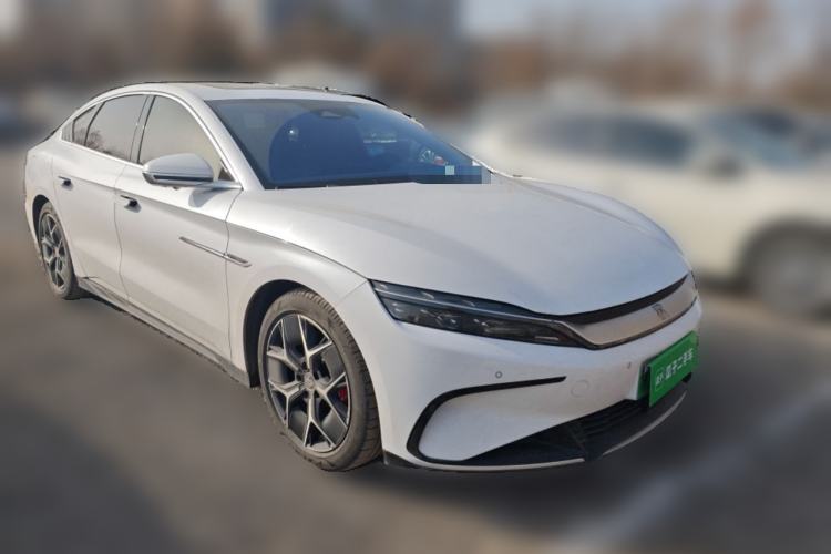 Used BYD Han 2022 EV Genesis Edition 715KM Front-Wheel-Drive Prestige Model Front Right 45 Deg