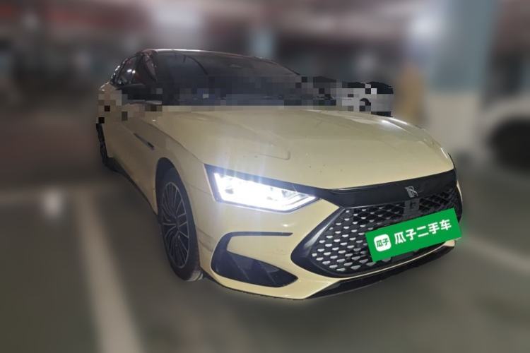 Used BYD Han 2022 DM-i 121KM Luxury Model Front Right 45 Deg