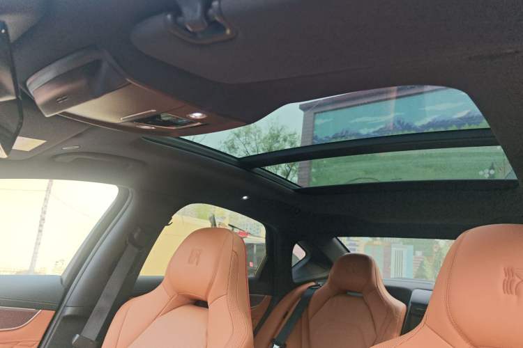 Used BYD Han 2022 DM-p 202km Four-Wheel Drive Flagship Model Headliner