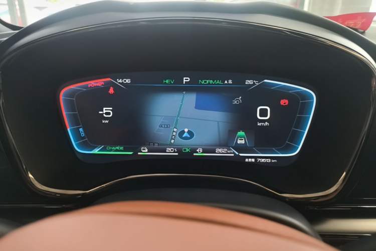 Used BYD Han 2022 DM-i 121KM Prestige Model Instrument Cluster