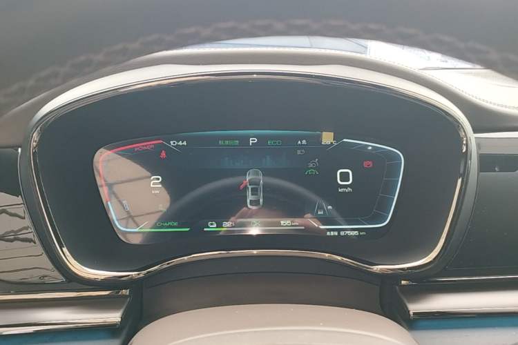 Used BYD Han 2022 EV Genesis Edition 715 km Front-Wheel-Drive Flagship Model Instrument Cluster