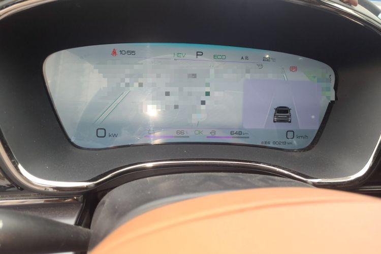 Used BYD Han 2022 DM-i 121KM Prestige Model Instrument Cluster