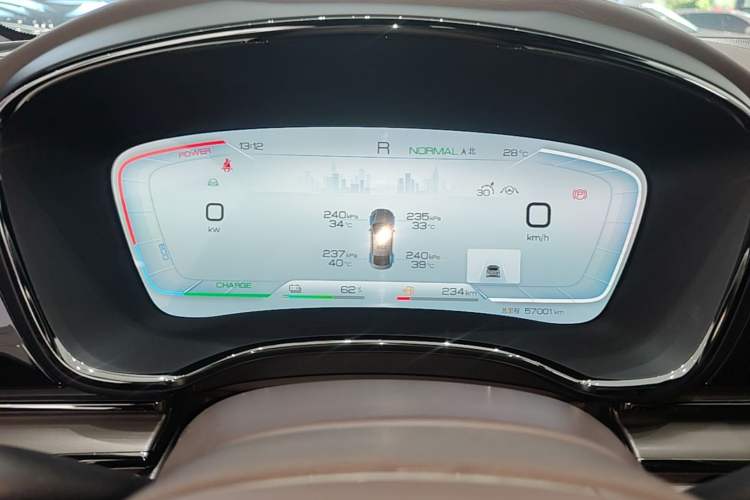Used BYD Han 2022 DM-i 121KM Prestige Model Instrument Cluster