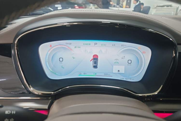Used BYD Han 2022 EV 610 km All-Wheel-Drive Qianshan Cui Limited Edition Instrument Cluster