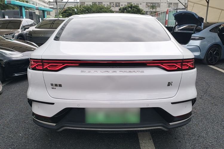 Used BYD Han 2022 EV Genesis Edition 715 km Front-Wheel-Drive Flagship Model Rear
