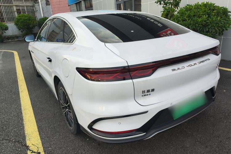 Used BYD Han 2022 DM-i 121KM Luxury Model Rear Left 45 Deg