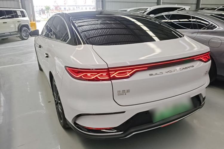 Used BYD Han 2022 DM-i 121KM Prestige Model Rear Left 45 Deg