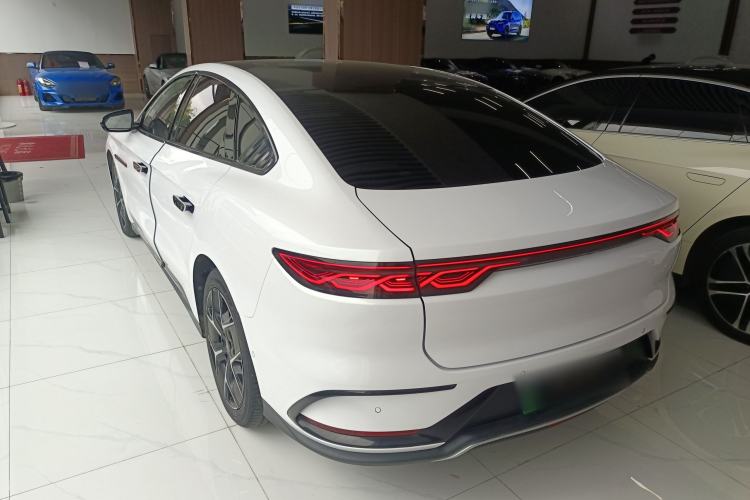 Used BYD Han 2022 EV Genesis Edition 715 km Front-Wheel-Drive Flagship Model Rear Left 45 Deg