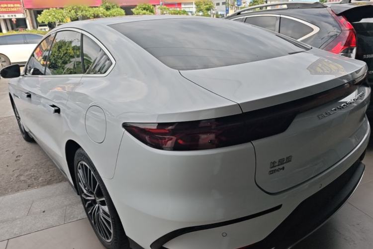 Used BYD Han 2022 DM-i 121KM Luxury Model Rear Left 45 Deg