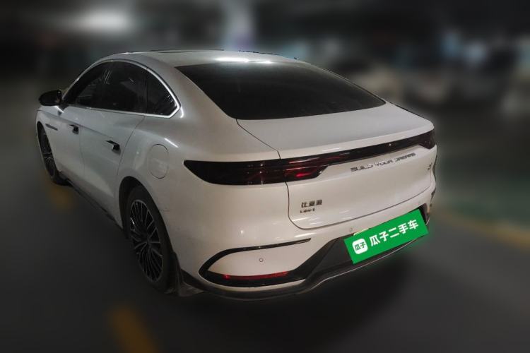 Used BYD Han 2022 DM-i 121KM Luxury Model Rear Left 45 Deg