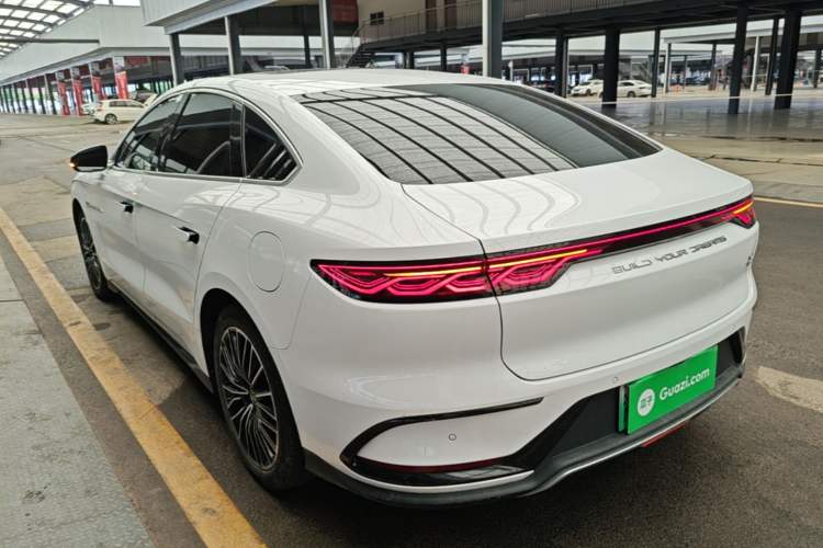 Used BYD Han 2022 DM-i 121KM Luxury Model Rear Left 45 Deg