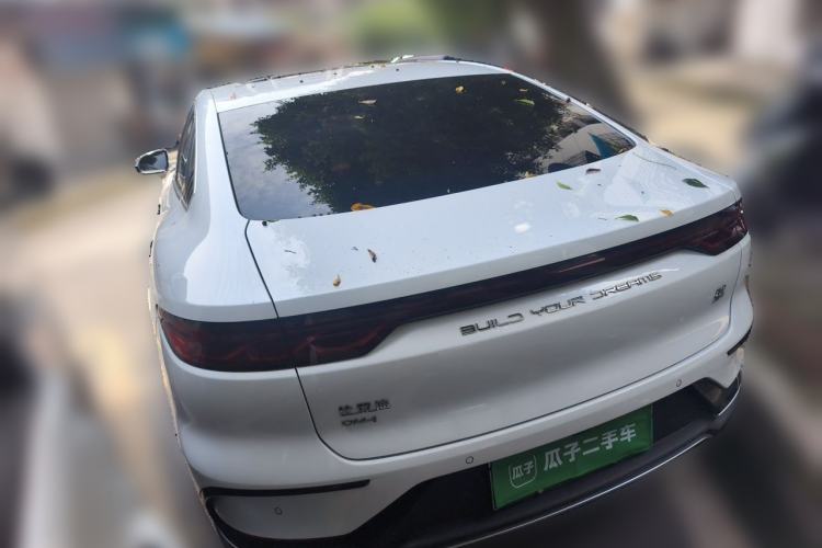 Used BYD Han 2022 DM-i 121KM Luxury Model Rear Left 45 Deg