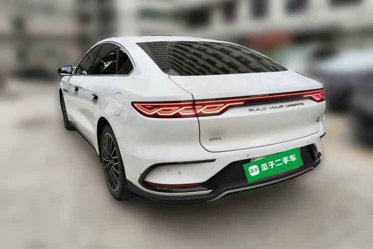 Used BYD Han 2022 DM-i 121KM Luxury Model Rear Left 45 Deg