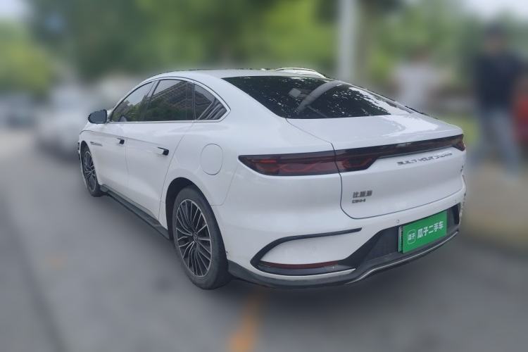 Used BYD Han 2022 DM-i 121KM Luxury Model Rear Left 45 Deg