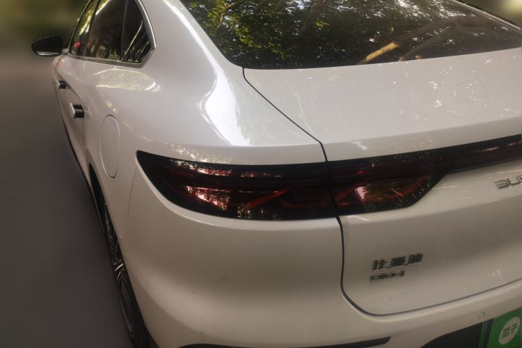 Used BYD Han 2022 DM-i 121KM Prestige Model Rear Left 45 Deg
