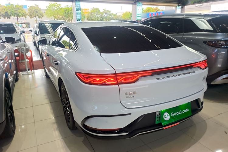 Used BYD Han 2022 DM-i 121KM Luxury Model Rear Left 45 Deg