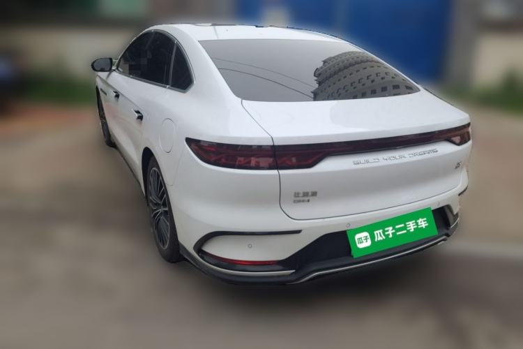 Used BYD Han 2022 DM-i 121KM Prestige Model Rear Left 45 Deg