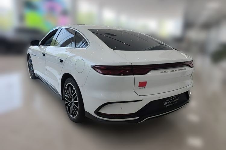 Used BYD Han 2022 DM-i 121KM Prestige Model Rear Left 45 Deg