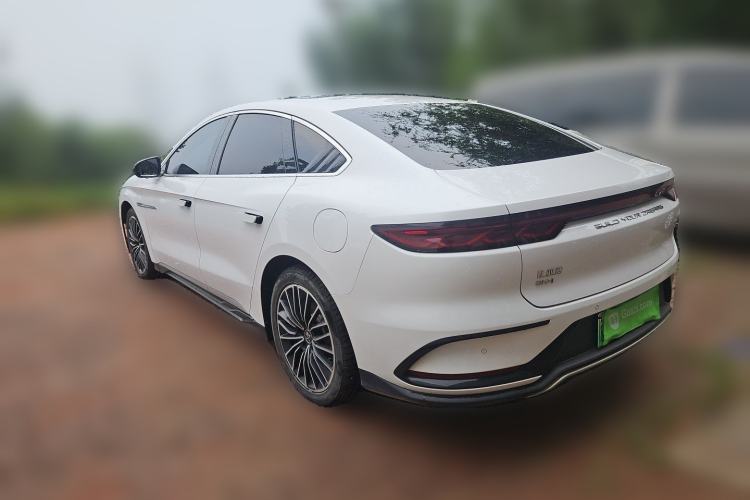 Used BYD Han 2022 DM-i 121KM Prestige Model Rear Left 45 Deg