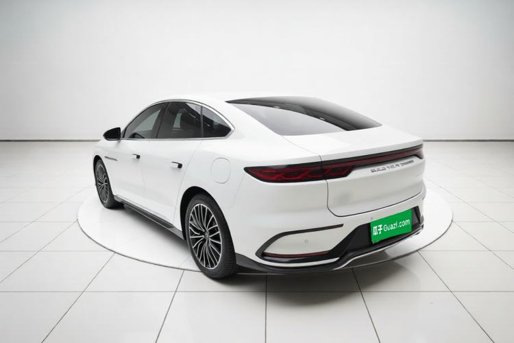 Used BYD Han 2022 DM-i 121KM Prestige Model Rear Left 45 Deg