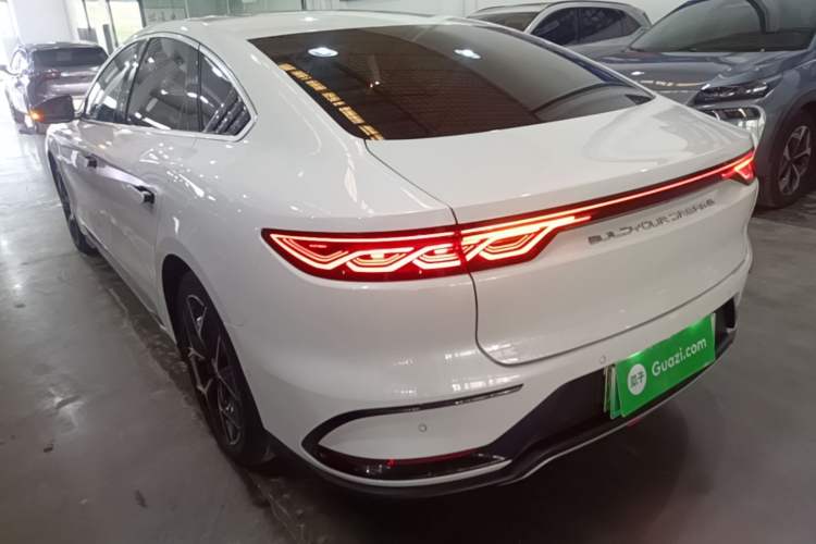 Used BYD Han 2022 EV Genesis Edition 715 km Front-Wheel-Drive Flagship Model Rear Left 45 Deg