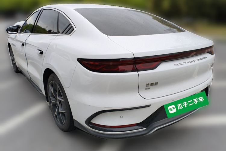 Used BYD Han 2022 EV Genesis Edition 715KM Front-Wheel-Drive Prestige Model Rear Left 45 Deg