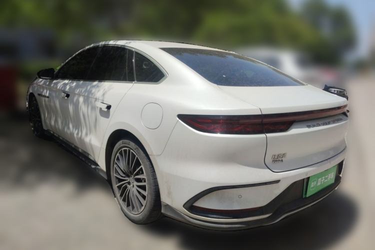 Used BYD Han 2022 DM-i 121KM Luxury Model Rear Left 45 Deg
