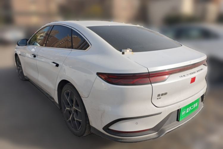 Used BYD Han 2022 EV Genesis Edition 715KM Front-Wheel-Drive Prestige Model Rear Left 45 Deg