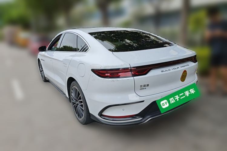 Used BYD Han 2022 DM-i 121KM Luxury Model Rear Left 45 Deg