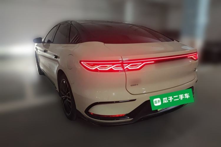 Used BYD Han 2022 DM-i 121KM Luxury Model Rear Left 45 Deg
