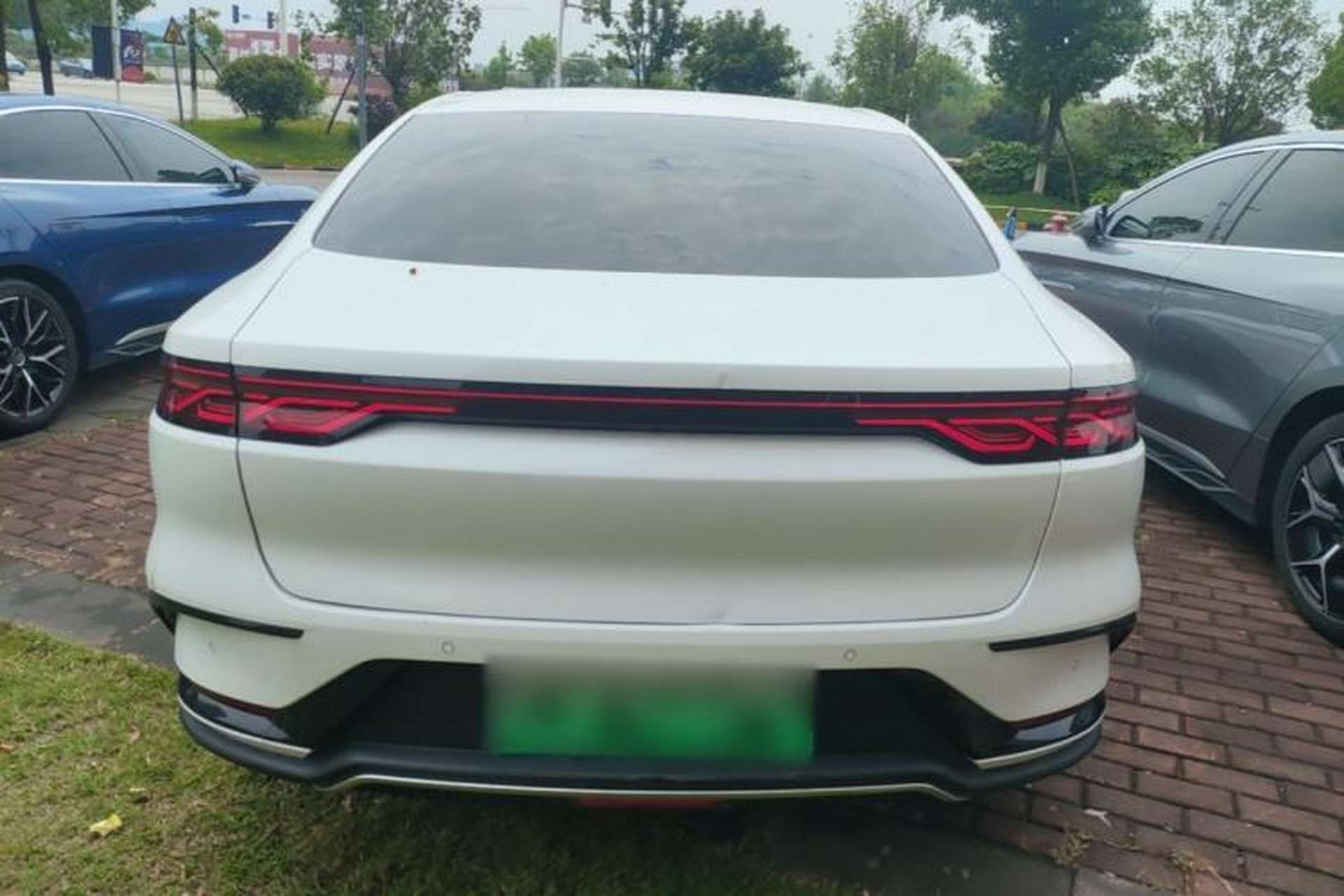 Used BYD Han 2022 EV Genesis Edition 715 km Front-Wheel-Drive Flagship Model Rear
