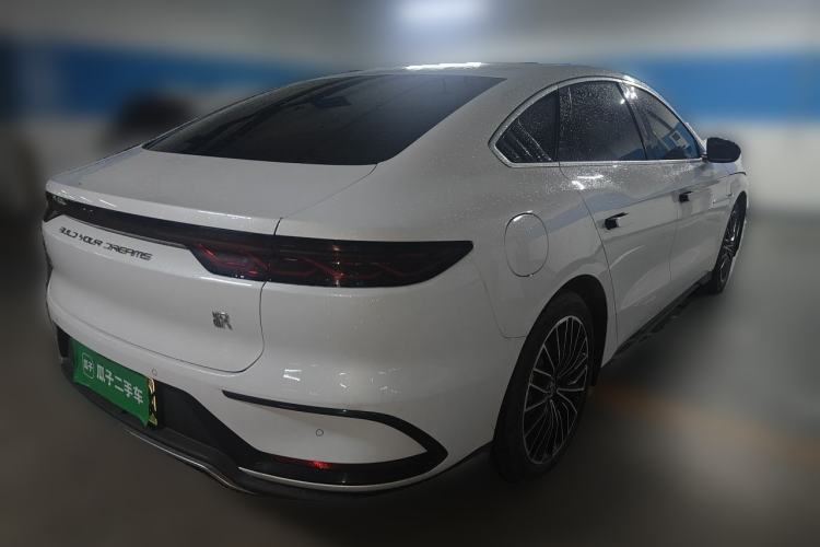 Used BYD Han 2022 DM-i 121KM Prestige Model Rear Right 45 Deg