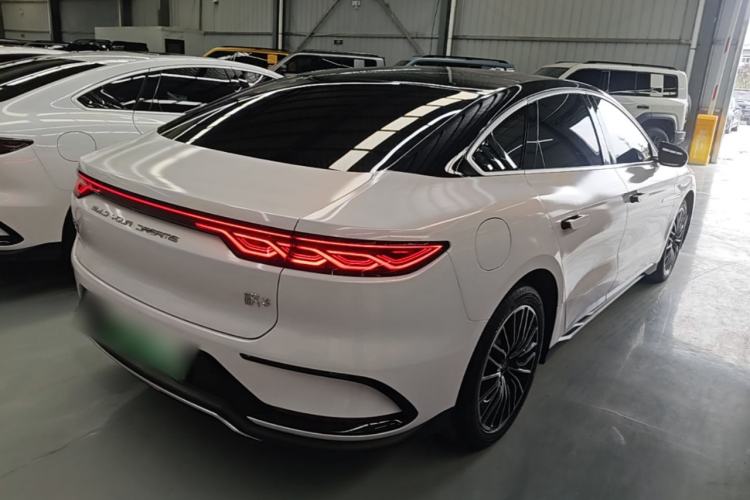 Used BYD Han 2022 DM-i 121KM Prestige Model Rear Right 45 Deg