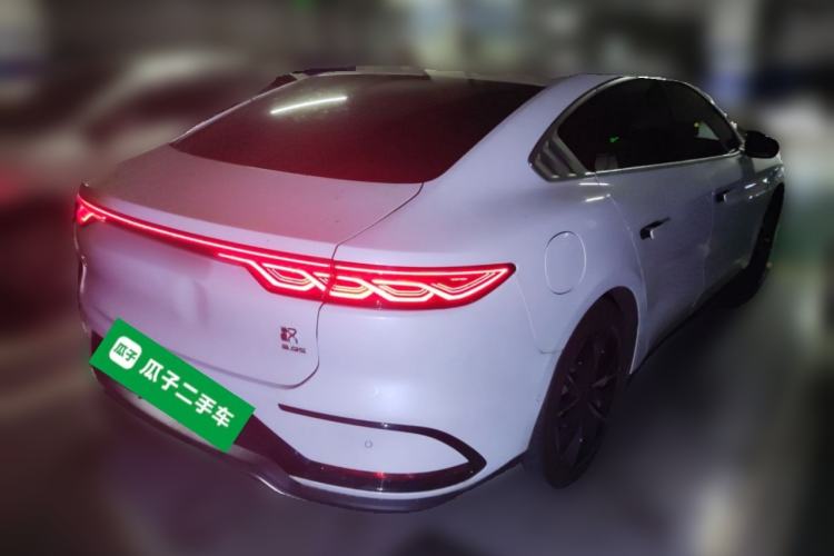 Used BYD Han 2022 EV Genesis Edition 610KM All-Wheel Drive Premium Model Rear Right 45 Deg