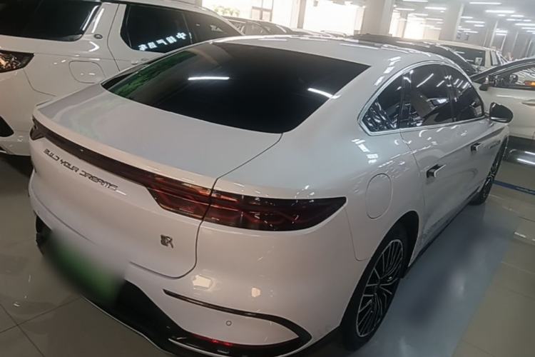 Used BYD Han 2022 DM-i 121KM Luxury Model Rear Right 45 Deg