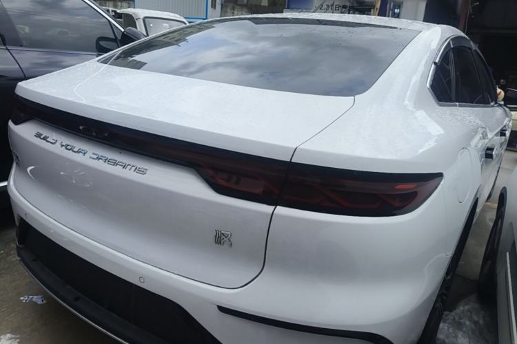Used BYD Han 2022 DM-i 121KM Prestige Model Rear Right 45 Deg