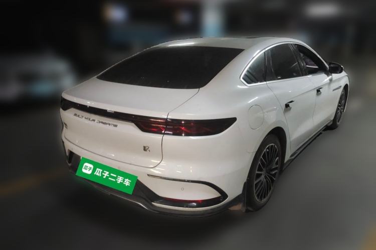 Used BYD Han 2022 DM-i 121KM Luxury Model Rear Right 45 Deg