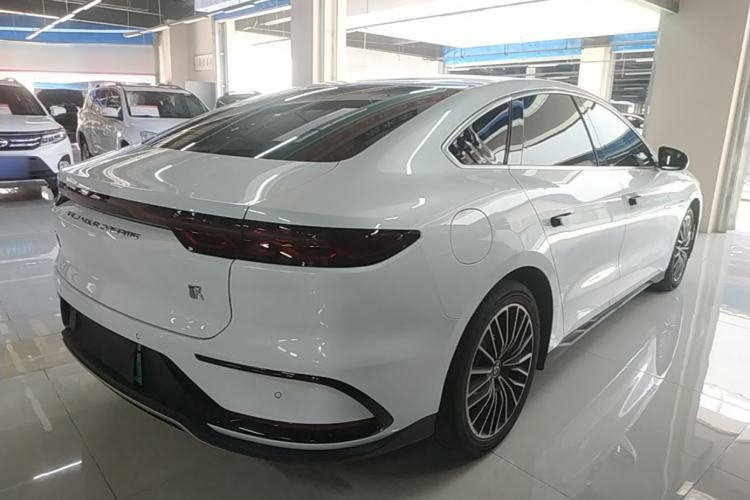 Used BYD Han 2022 DM-i 121KM Luxury Model Rear Right 45 Deg