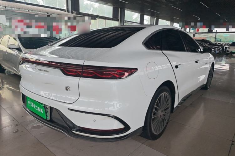 Used BYD Han 2022 DM-i 121KM Luxury Model Rear Right 45 Deg