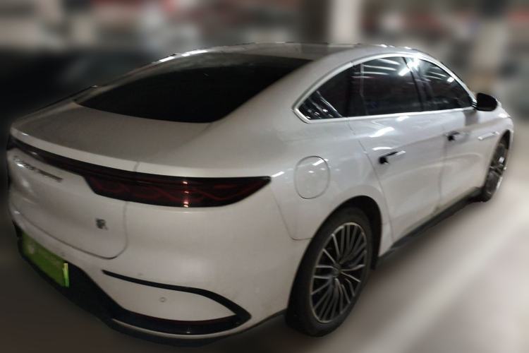 Used BYD Han 2022 DM-i 121KM Prestige Model Rear Right 45 Deg