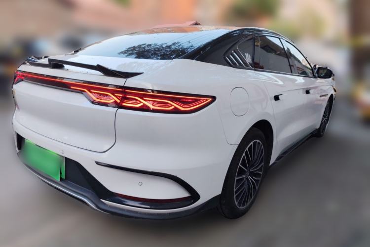 Used BYD Han 2022 DM-i 121KM Prestige Model Rear Right 45 Deg