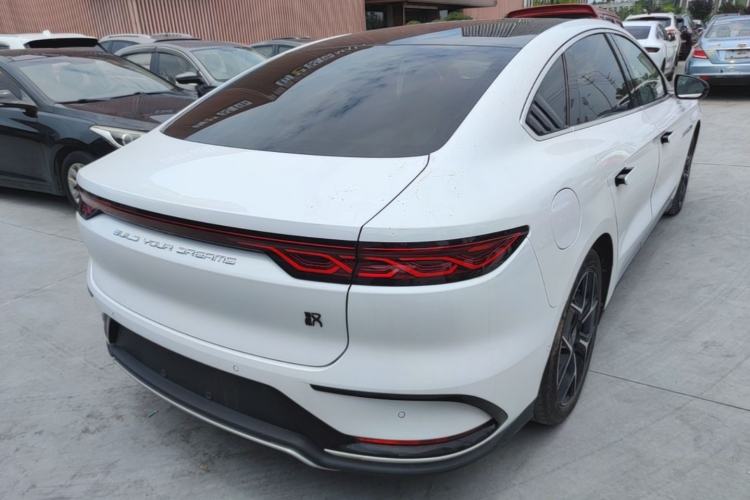 Used BYD Han 2022 EV Genesis Edition 715 km Front-Wheel-Drive Flagship Model Rear Right 45 Deg