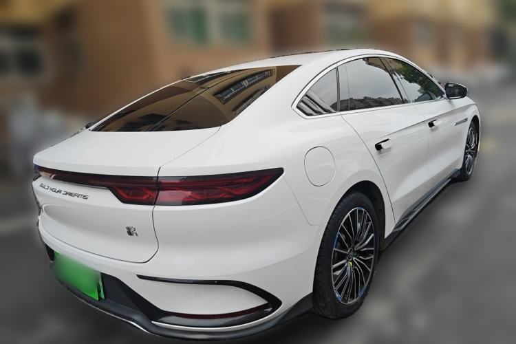 Used BYD Han 2022 DM-i 121KM Luxury Model Rear Right 45 Deg