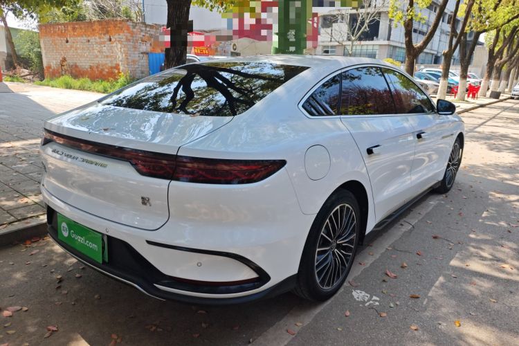 Used BYD Han 2022 DM-i 121KM Luxury Model Rear Right 45 Deg