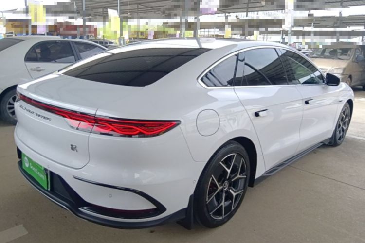 Used BYD Han 2022 EV Genesis Edition 715 km Front-Wheel-Drive Flagship Model Rear Right 45 Deg